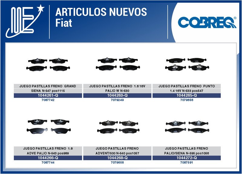 Expoyer presenta pastillas Cobreq por aplicación