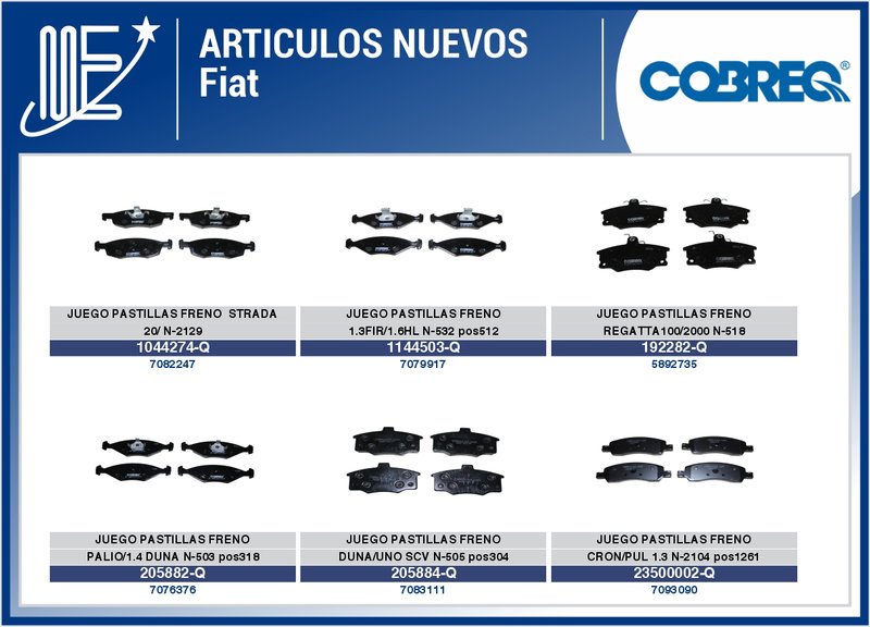 Expoyer presenta pastillas Cobreq por aplicación
