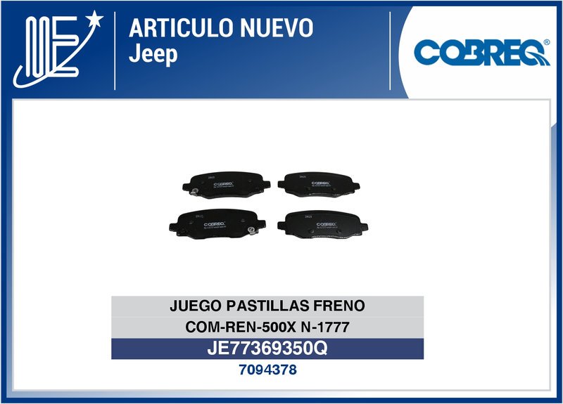 Expoyer presenta pastillas Cobreq por aplicación