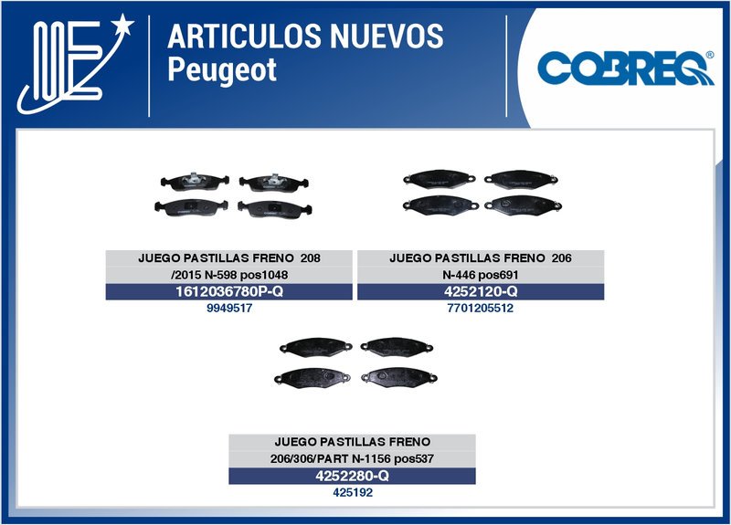 Expoyer presenta pastillas Cobreq por aplicación