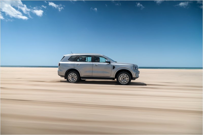 Ford Argentina prueba la nueva Everest todoterreno