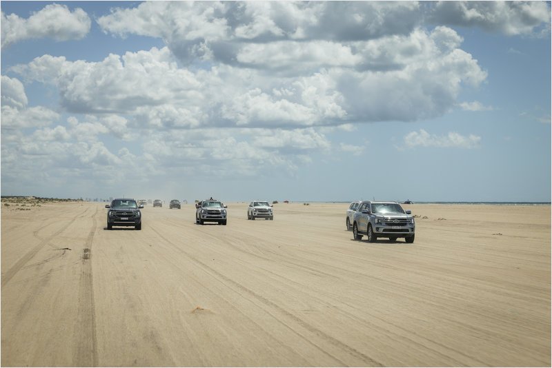 Ford Argentina prueba la nueva Everest todoterreno