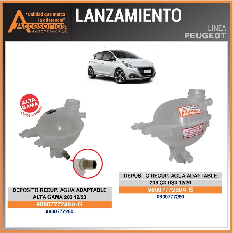 Accesorios Argentinos lanza novedades para Peugeot
