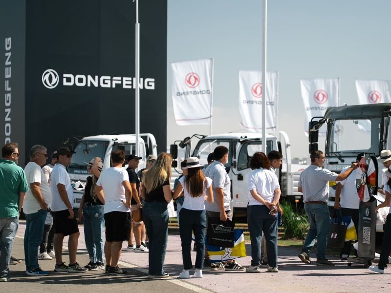 Dongfeng presentó su gama de comerciales en Expoagro