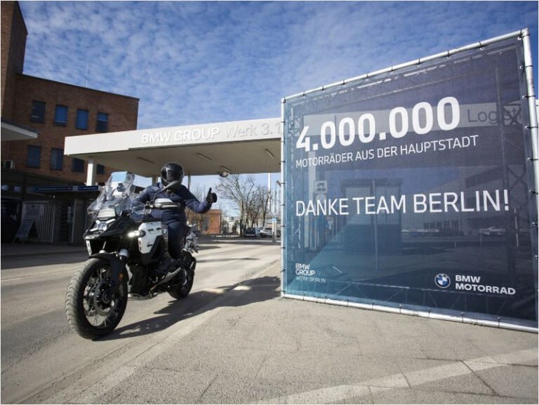 BMW Motorrad produce su moto 4 millones