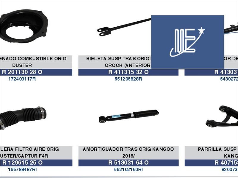 Expoyer suma repuestos originales Renault