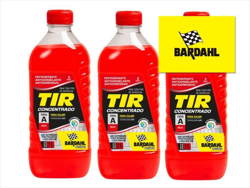 Bardahl lanza TIR ROJO 12 X 1 L