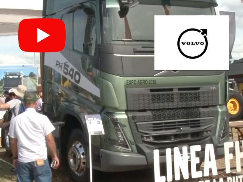 Volvo Trucks presentó Línea F y FM13 en Expoagro