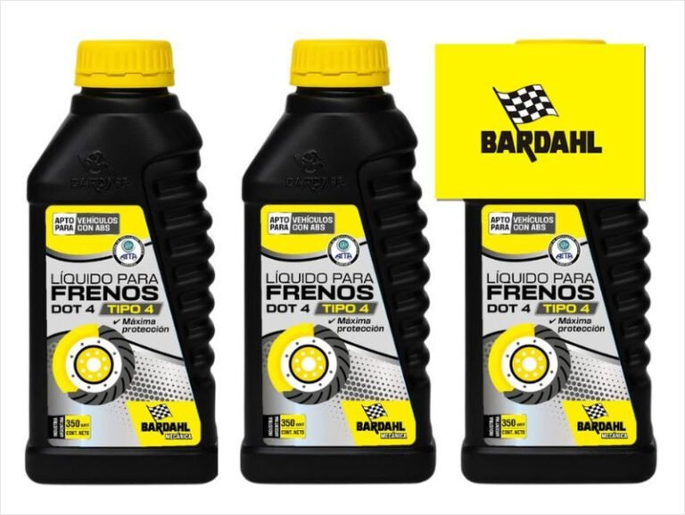 Bardahl: nuevo líquido de frenos DOT 4 de 350 ml