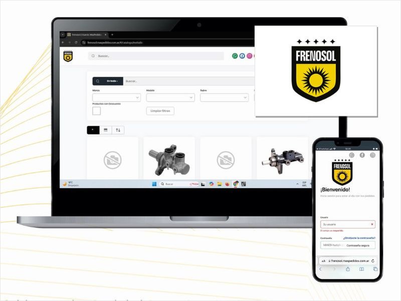 FRENOSOL lanza plataforma digital mayorista