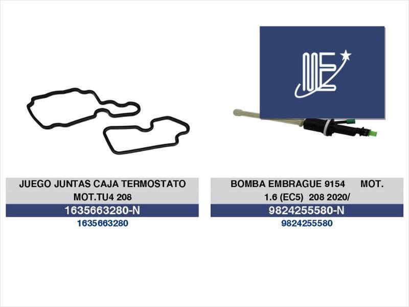 Expoyer: nuevos repuestos Peugeot y Chevrolet