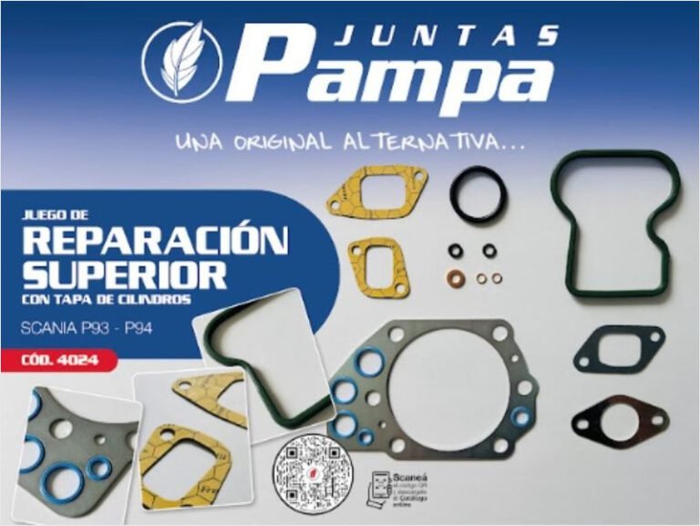 Juntas Pampa: kit Scania P93-P94