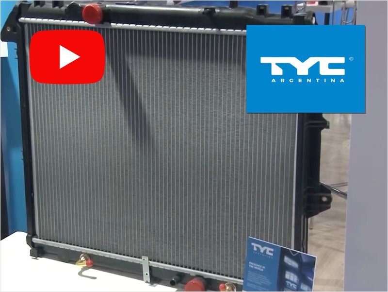 TYC impulsó línea camión y radiadores