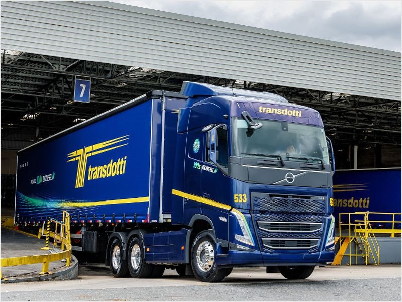 Volvo FH B100 Flex: camiones con biocombustible