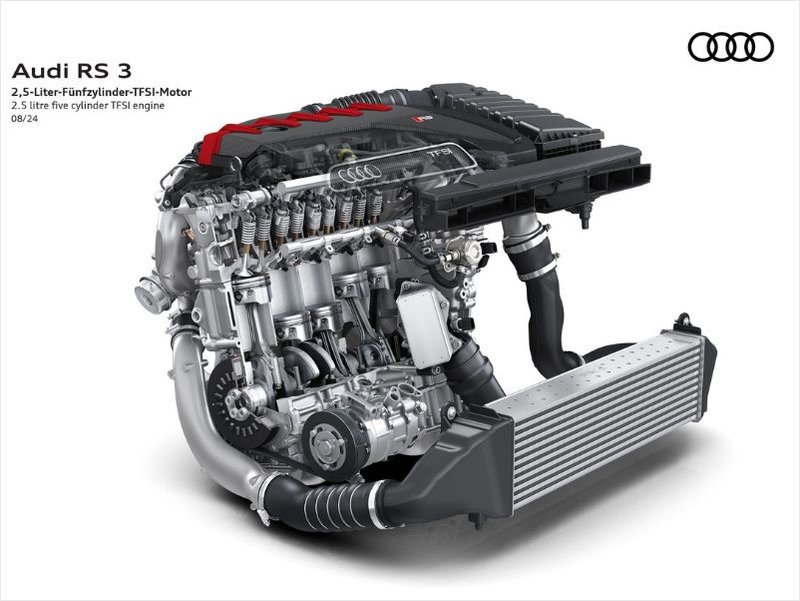 Audi RS 3 Competition Limited: edición 50° motor