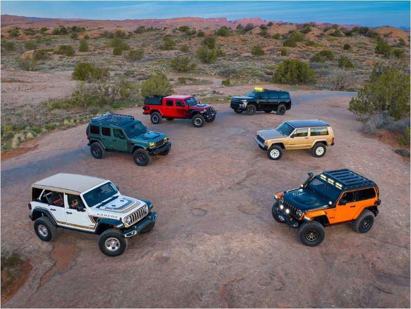 Jeep presenta concept cars en Moab