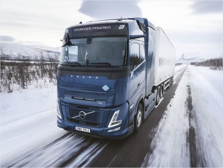Volvo prueba camiones a hidrógeno en Europa