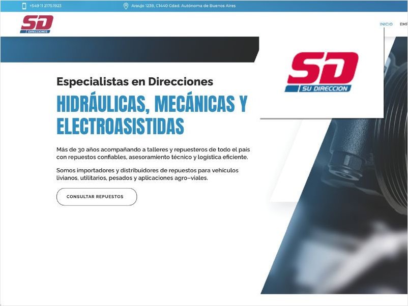 SD Direcciones renueva su web