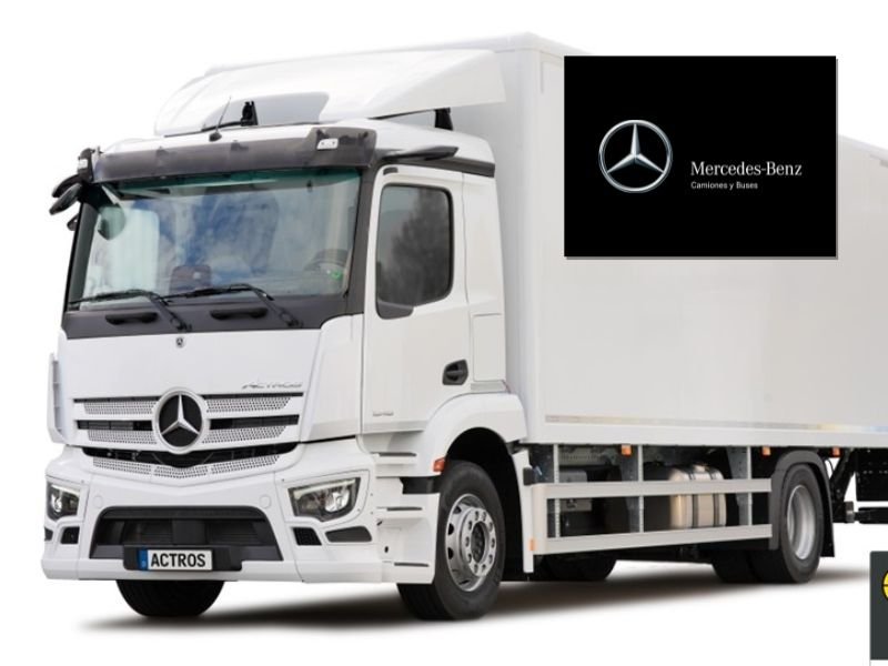 Mercedes-Benz Actros logró 5 estrellas Euro NCAP