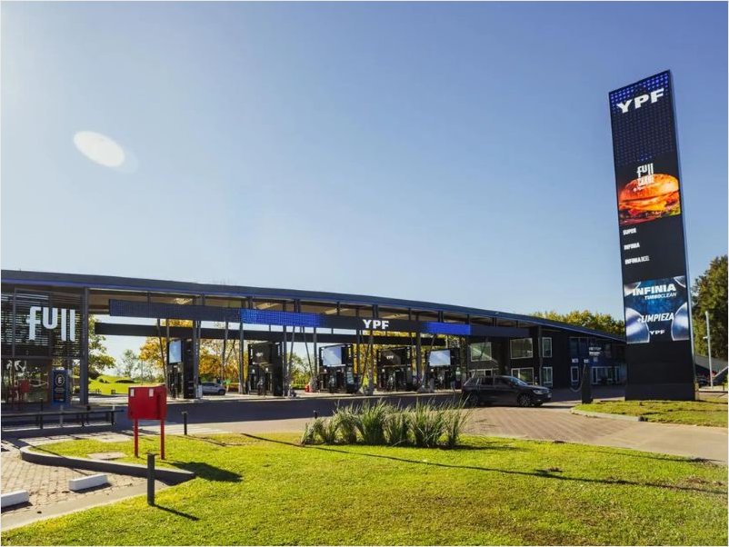 YPF lanzó su primera estación Black