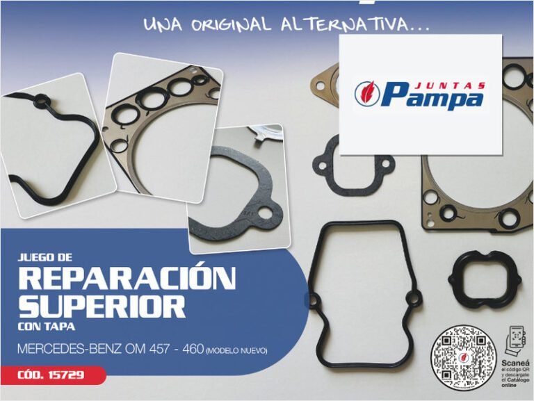 Juntas Pampa lanza kit OM 457-460
