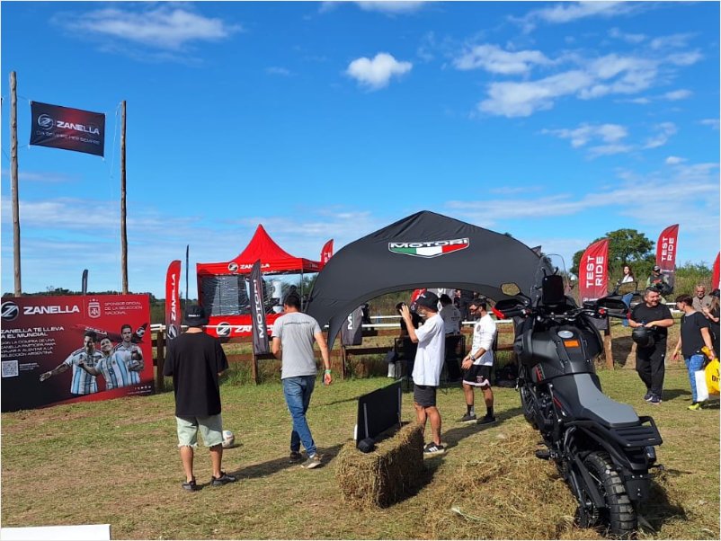 Zanella debutó en Travel Fest