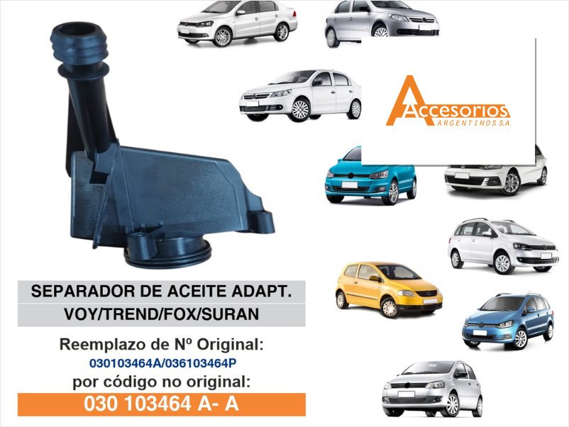 Accesorios Argentinos suma piezas para VW, Toyota y Fiat
