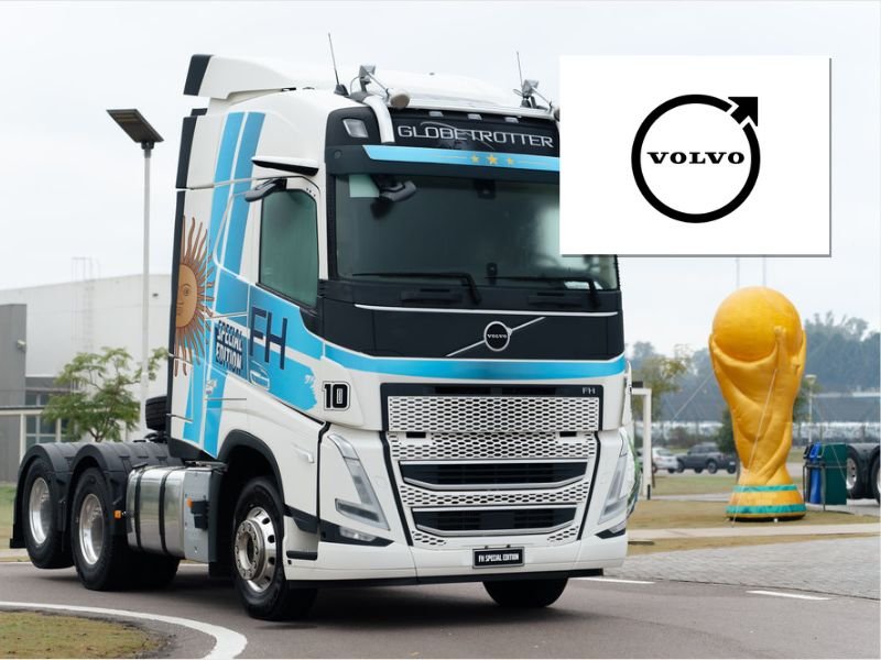 Volvo llevó el espíritu del Mundial a su camión insignia