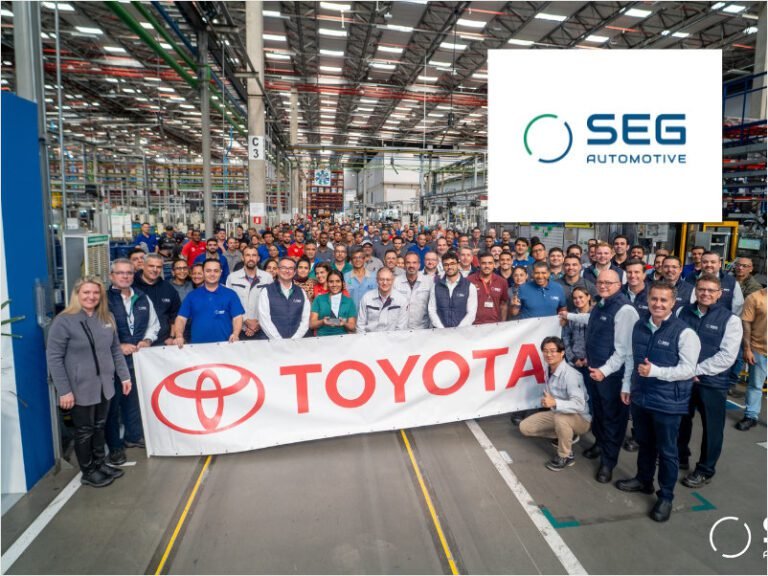 SEG Automotive recibió un premio de Toyota