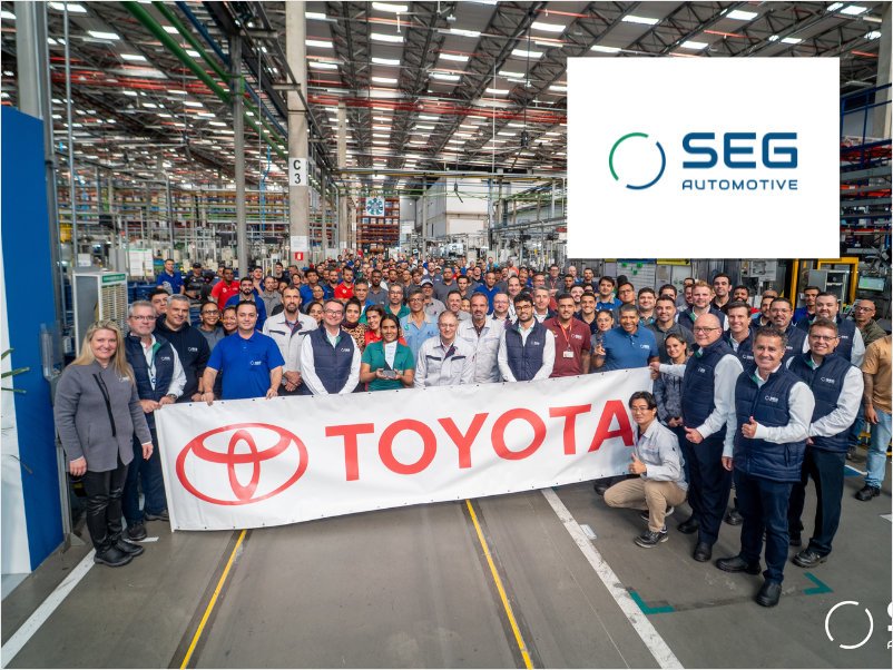 SEG Automotive recibió un premio de Toyota