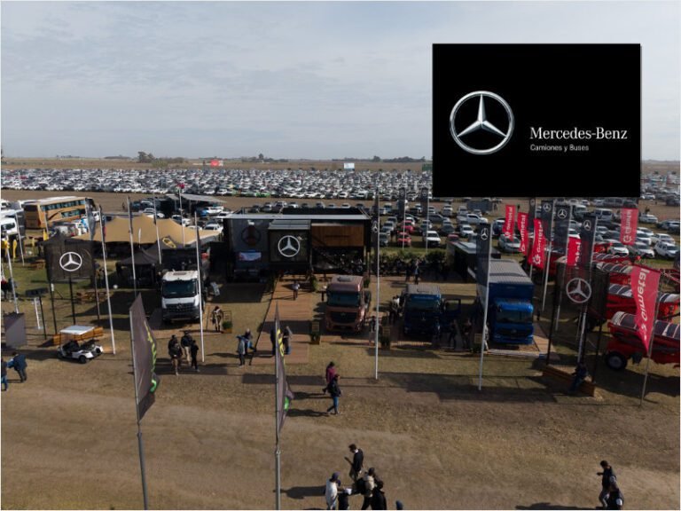 Mercedes-Benz mostró su oferta en AgroActiva
