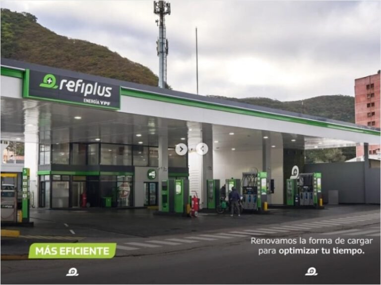 YPF lanzó su primera estación Refiplus