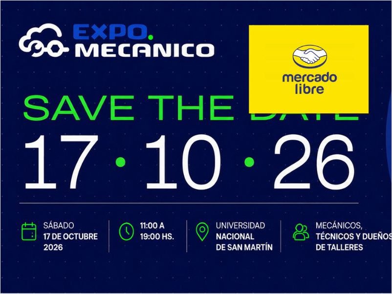 ¡Mercado Libre te invita a Expo Mecánico!