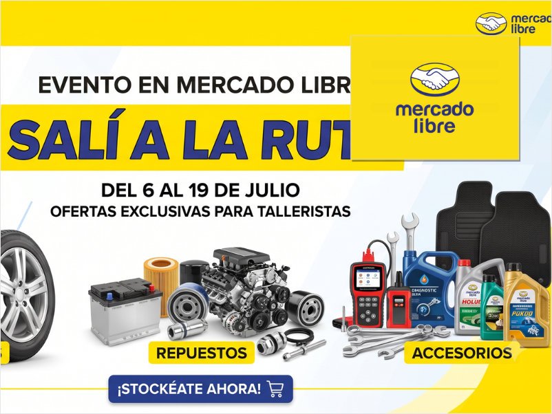 Llega el evento “Salí a la Ruta en Mercado Libre”