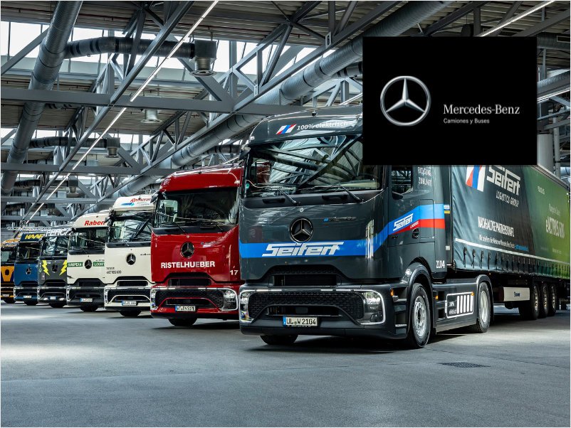 Mercedes-Benz Trucks valida el eActros 600