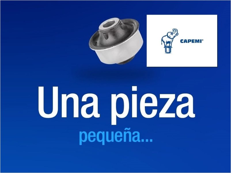 CAPEMI: bujes, rótulas y soportes de motor