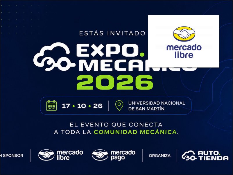Mercado Libre Sponsor de Expo Mecánico