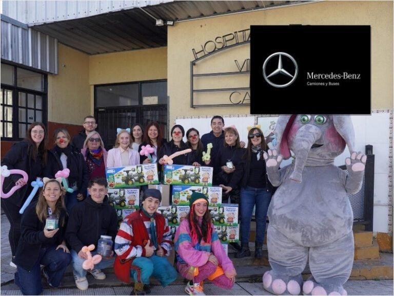 Mercedes-Benz Camiones y Buses acompañó al Hospital de Zárate