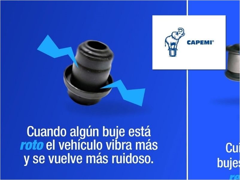 CAPEMI: señales de desgaste en componentes