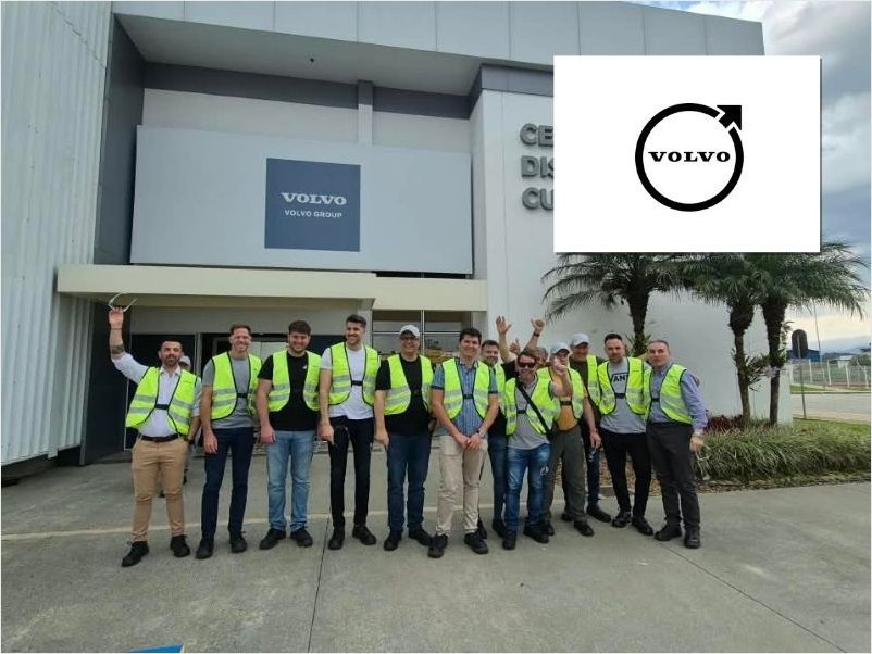 Volvo acercó a sus clientes a la fábrica de Curitiba