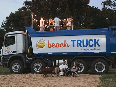 El “Beach Truck” de Mercedes-Benz