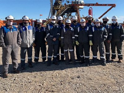 YPF perforó el primer pozo horizontal no convencional