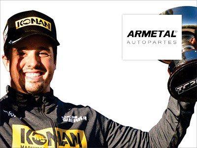 Armetal en las pistas con sus marcas