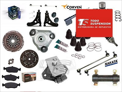 TODO SUSPENSION, todo para suspensión, dirección y frenos