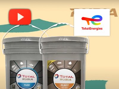 TotalEnergies Rubia, una amplia gama de Aceites y Grasas para motores pesados