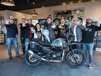Royal Enfield entregó su moto 5 mil en Argentina