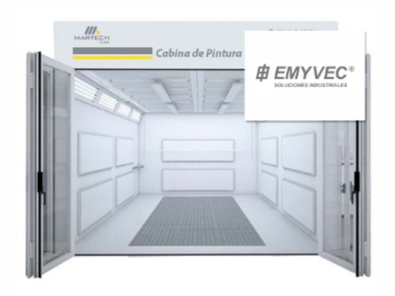 Cabina de Pintura con Secado Endotérmico