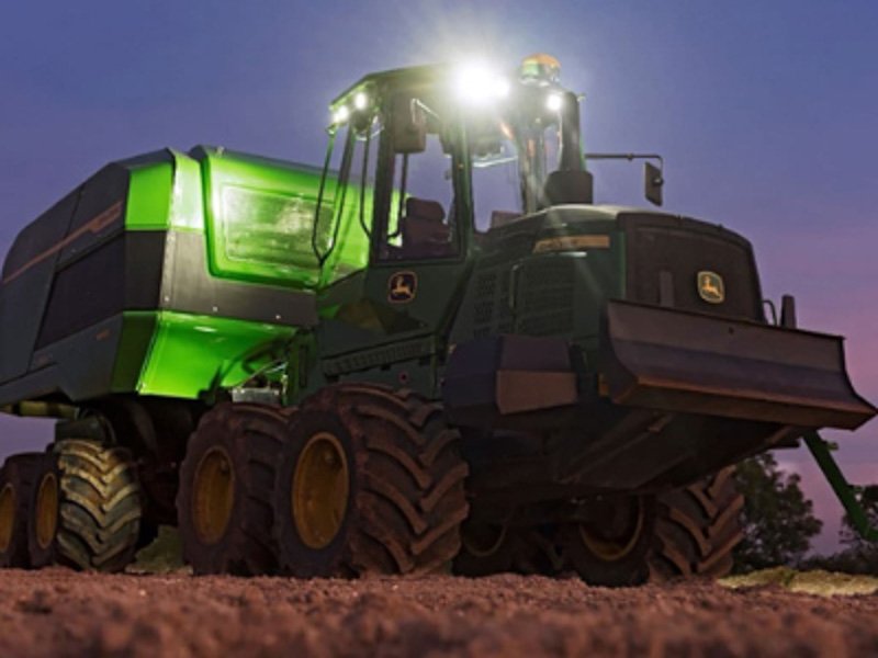 John Deere lanzó la primera sembradora forestal