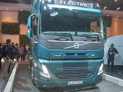 El Volvo FM eléctrico en FENATRAN