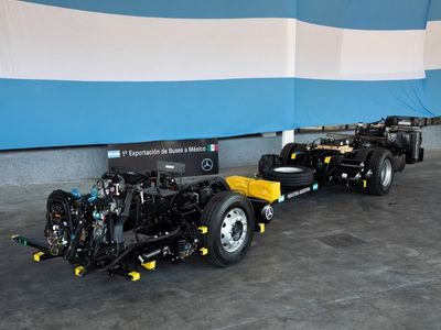 Exportación de Mercedes-Benz hacia México